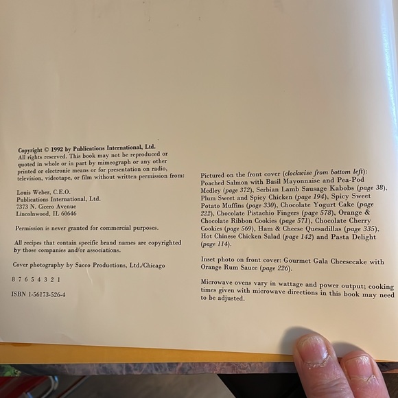 The Creative Cooking  hardcover 607 Page with full size coloured pictures - Picture 7 of 7